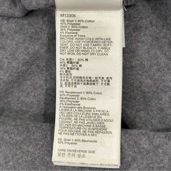 Marmot Mountain Peaks Graphic Crewneck Sweatshirt Gray Medium Mens Hiking Comfy - Picture 9 of 10